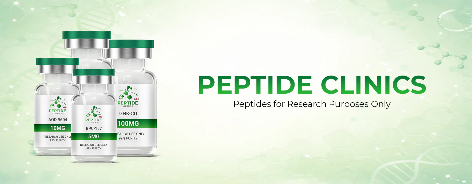 PeptideClinics — Peptides for Research Purposes Only